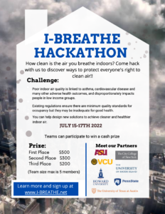 I-BREATHE Hackathon, July 15-17, 2022