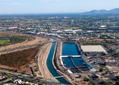 A canal in Arizona