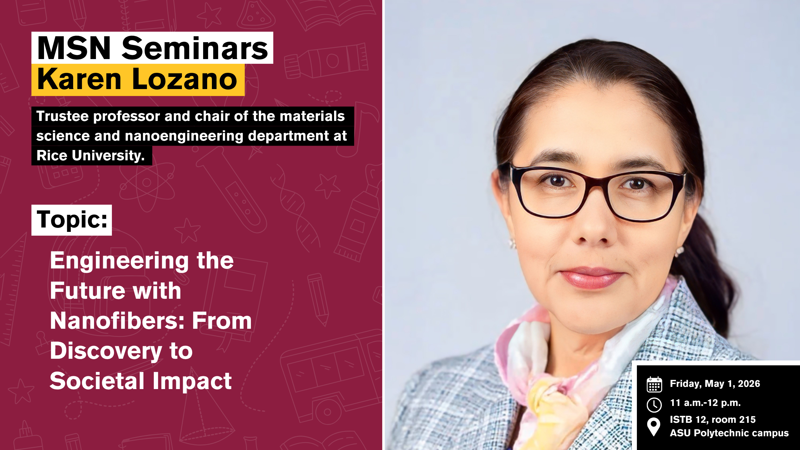 Karen Lozano seminar.